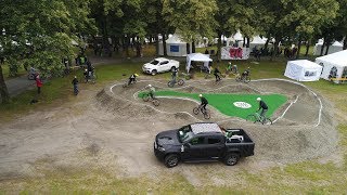 HOW TO BUILD A PUMPTRACK WITHIN ONE DAY  Event Pumptrack  Bike Parcous Selb Goldberg [upl. by Hamrah]