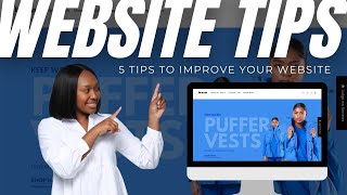 Website Tips for Boutique Owners [upl. by Anihsak]