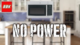 How to Fix a GE Over the Range Microwave Stopped Working  Will Not Power On  No Power JVM3160RF3SS [upl. by Alie565]