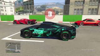 Gta 5 very intense transform race must watch [upl. by Claudius]