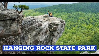 Guide to Hanging Rock State Park  Hanging Rock Trail  Window Falls  Hidden Falls [upl. by Forest399]