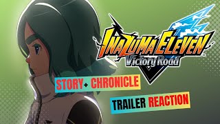 Mappa Made A Game Inazuma Eleven Victory Road Story Trailer Reaction [upl. by Terencio]