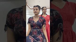 Beautiful Habesha girl dancing Ethio music funny beautiful [upl. by Brander]