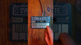 Making A Song Only Using The SynthASette Made By buildmicrokitsSynthaSette Synth synthezise [upl. by Yajiv]