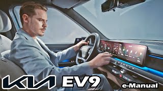 Kia EV9 Manual infotainment assistance systems HowTo [upl. by Bushey213]