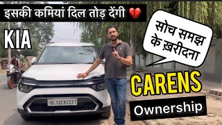 Kia Carens Ownership Review 🔥 Carens Prestige Plus Turbo Owner Review 🔥 [upl. by Fabozzi]