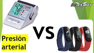 Comparación Presión arterial pulseras inteligentes Vs Baumanómetro  Gana un smartband [upl. by Janenna848]