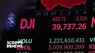 Dow tumbles fears of a recession rise as global stock markets plunge [upl. by Larissa]