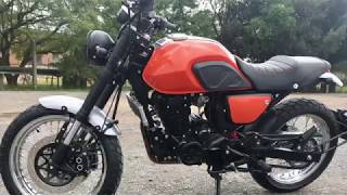 Zanella Ceccato X250  Scrambler [upl. by Croom169]