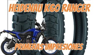 PRUEBO ESTOS NEUMÁTICOS TRAIL Yamaha Tenere 700 World Raid HEIDENAU K60 RANGER [upl. by Anauqcaj287]