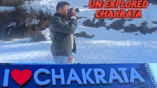 CHAKRATAUTTARAKHANDACurrent situation Snowfall in ChakrataView points in ChakrataFebruary 2024 [upl. by Nileuqaj]