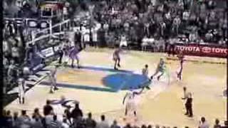 Gilbert Arenas GameWinner vs Utah [upl. by Ennovoj]