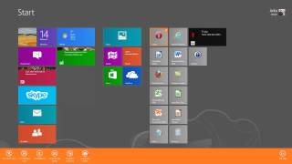 Das Startmenü von Windows 8 einrichten [upl. by Idleman212]