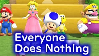 Mario Party 9 Everyone Does Nothing in Step It Up 663 [upl. by Yelnik619]