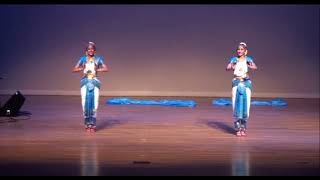 Gange Mam Pahi presented by Devika Iyer and Vishruthi Ramaswamy choreography by Gowri Ramaswamy [upl. by Niveg]