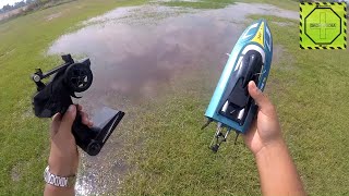 Lancha con Camara de FPV WIFI JJRC S4 Spectre muy ágil y graba vídeo en tu teléfono DRONEPEDIA [upl. by Pappano694]