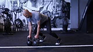 Kettlebell Quadruped Row  How To [upl. by Odraleba]