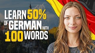 Learn German in 45 minutes The TOP 100 Most Important Words  OUINOcom [upl. by Ardna]