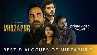 Best Dialogues of MIRZAPUR 2  Pankaj Tripathi Ali Fazal Divyenndu  Amazon Prime Video [upl. by Noryv54]