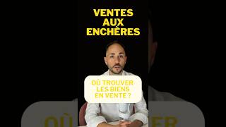 Enchères Immobilières  Où trouver les biens immobiliers vendus  avendre encheresimmo encheres [upl. by Ahseyk]