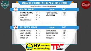 Waratah D Grade v Palmerston D Grade [upl. by Vida]