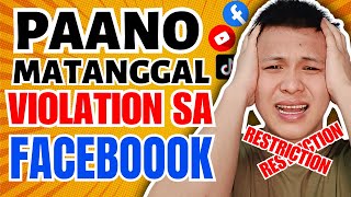 PAANO TANGGALIN ANG VIOLATION SA FACEBOOK 2023  Tatlong paraan  GAWIN MO TO PARA IWAS VIOLATION [upl. by Pegeen219]