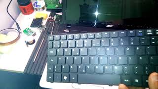 Troca do Teclado do ACER E1 5716 BR642  ExaltareCell [upl. by Llet]