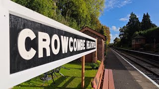 Crowcombe Heathfield West Somerset Railway Stations From The Air 3 [upl. by Vowel254]