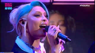 Pabllo Vittar e Zaynara  Quem Manda em Mim Ao Vivo TVZ 11072024 [upl. by Budworth]