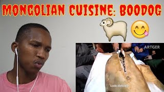 Nargies Mongolian Cuisine BOODOG Real Mongolian Barbeque S1E2 REACTION [upl. by Brest]