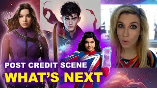 The Marvels Post Credit Scene BREAKDOWN  Spoilers Explained  MCU Young Avengers [upl. by Amri]