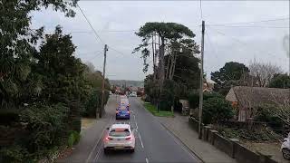 Southern Vectis Bus Cam  Route 4  East Cowes To Ryde  Isle Of Wight  December 2022  kittikoko [upl. by Mercy]