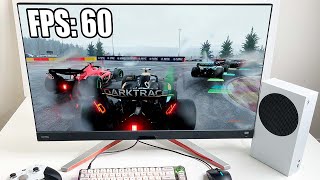 F1 23 on Xbox Series S  Gameplay amp Technical Review [upl. by Belldas]