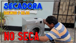 COMO ARREGLAR SECADORA DE ROPA DAEWOO secadoras daewootruck [upl. by Arondel]