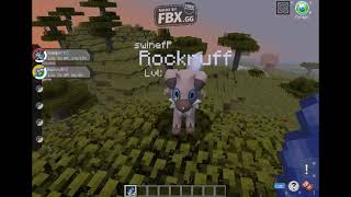 How To Evolve Your Rockruff Into a Dusk Form Lycanroc In Pixelmon Reforged  MD TOFIQ [upl. by Dav]