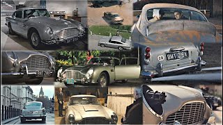 Fave Aston Martin DB5 scenes in Bond movies [upl. by Upton]