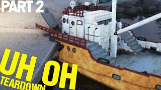 Can Damaged Boat Sink ► Teardown Gameplay Walkthrough Part 2 [upl. by Uv]