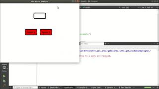 Layout and Signals Example qml [upl. by Enneiluj]