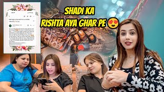 Ghar Pe Aaya Shadi Ka Rishta 😰🏠  family Shocking Reaction  Sneha Sachdeva [upl. by Felicidad]