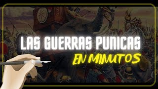 GUERRAS PÚNICASRoma vs Cartago en minutos [upl. by Yur]