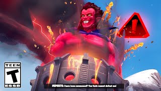 HES BEEN SUMMONED In Fortnite Event Update [upl. by Naret]