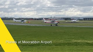 Planes at Moorabbin Airport [upl. by Maitund803]