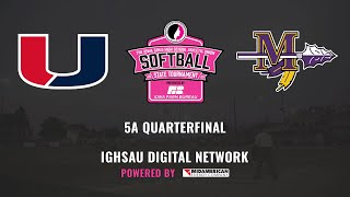 2024 IGHSAU State Softball 5A Quarterfinal Muscatine vs Urbandale [upl. by Efron]