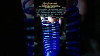 Why A Compressed Spring Has More Mass [upl. by Hirai]