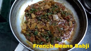 French Beans Sabji  Aloo Beans Recipe  Aloo Beans Ki Sabzi  Potato and Beans By Chef Bhukkad [upl. by Lauer]