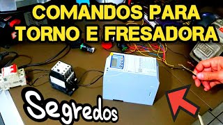 INVERSOR WEG CFW300 E COMANDOS ELÉTRICOS PARA MAQUINAS INDUSTRIAIS Passarote [upl. by Phila]