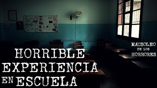 MI ESCUELA ESTABA LLENA DE FANTASMAS  HISTORIAS DE TERROR [upl. by Adnihc]