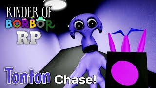 TONTON CHASE Kinder Of Borbor RP Minigames  Mascot Horror Roblox [upl. by Paluas552]