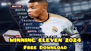 WINNING ELEVEN 2024 PS2  by INSIDE GAME [upl. by Mcgruter]