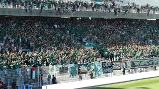 حلالة بويز 💚 فرحة جنونية واحتفالات ه‍يستيرية 😱 ULTRAS HELALA BOYS 2007 [upl. by Letreece]